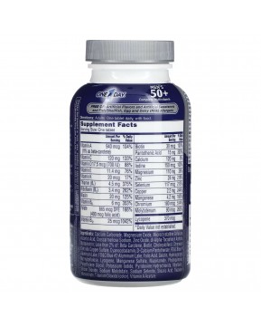 One-A-Day, Men's 50+, Healthy Advantage, мультивитаминная/мультиминеральная добавка, 100 таблеток